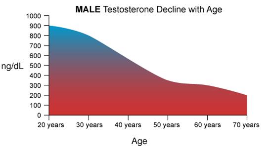 Testosterone Decline With Age