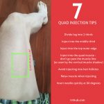 Quad injection tips to reduce injection pain