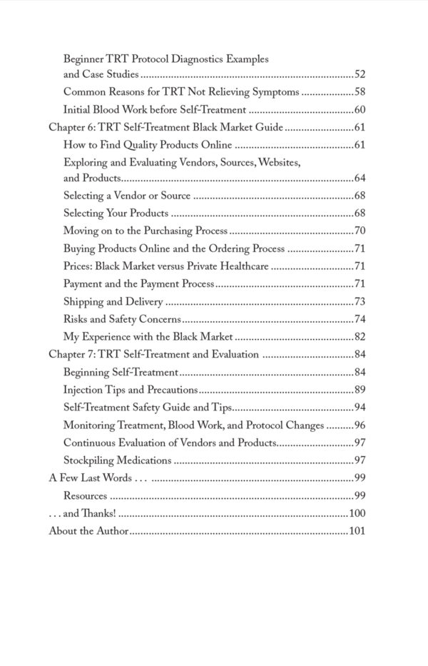 The Anarchist's Guide To TRT (EBOOK) - Image 4